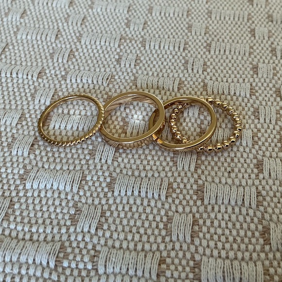 NORDSTROM RACK Stacking Band Rings - Picture 4 of 7